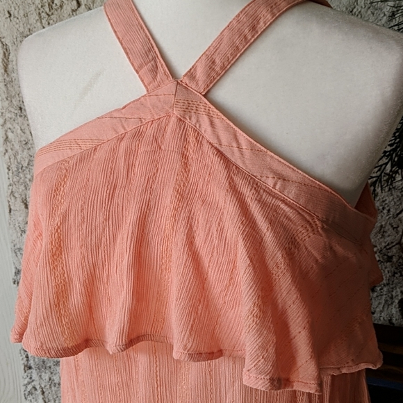 Maurices Peach Flowy Tank - Picture 2 of 6
